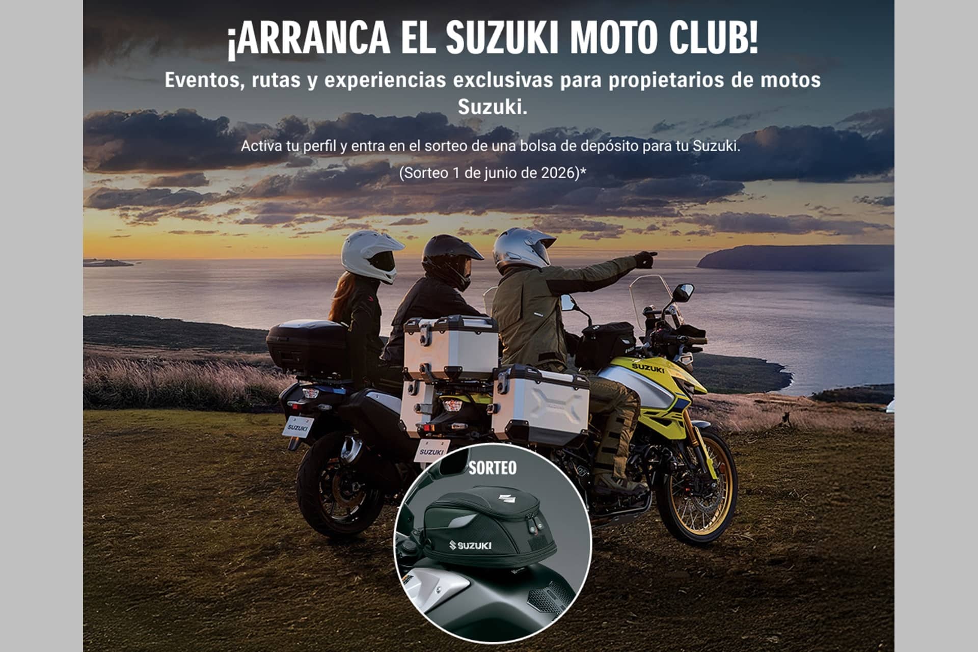 Suzuki Moto Club: The new meeting point aimed at users of the brand