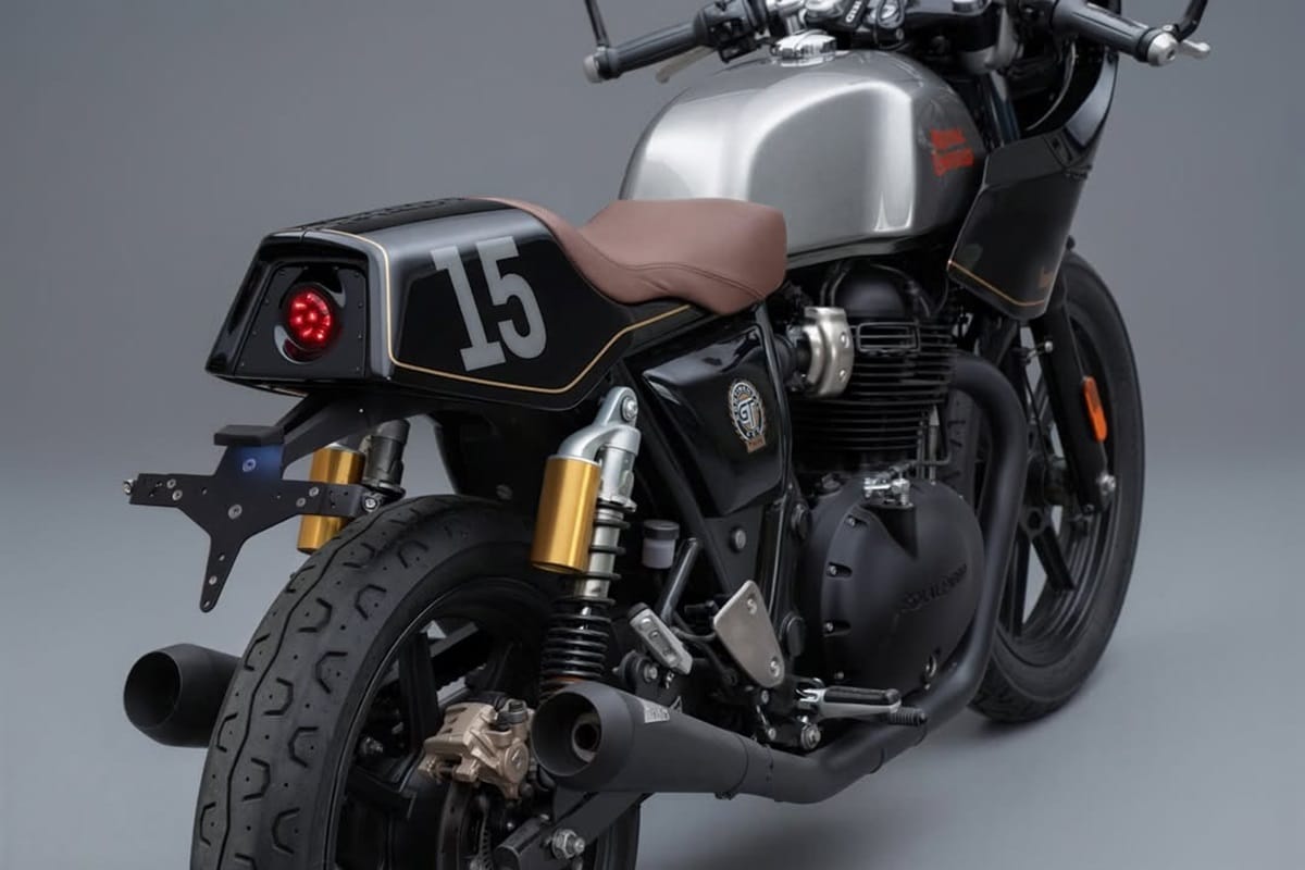 Royal Enfield Continental GT650 by Bunker Custom Cycles