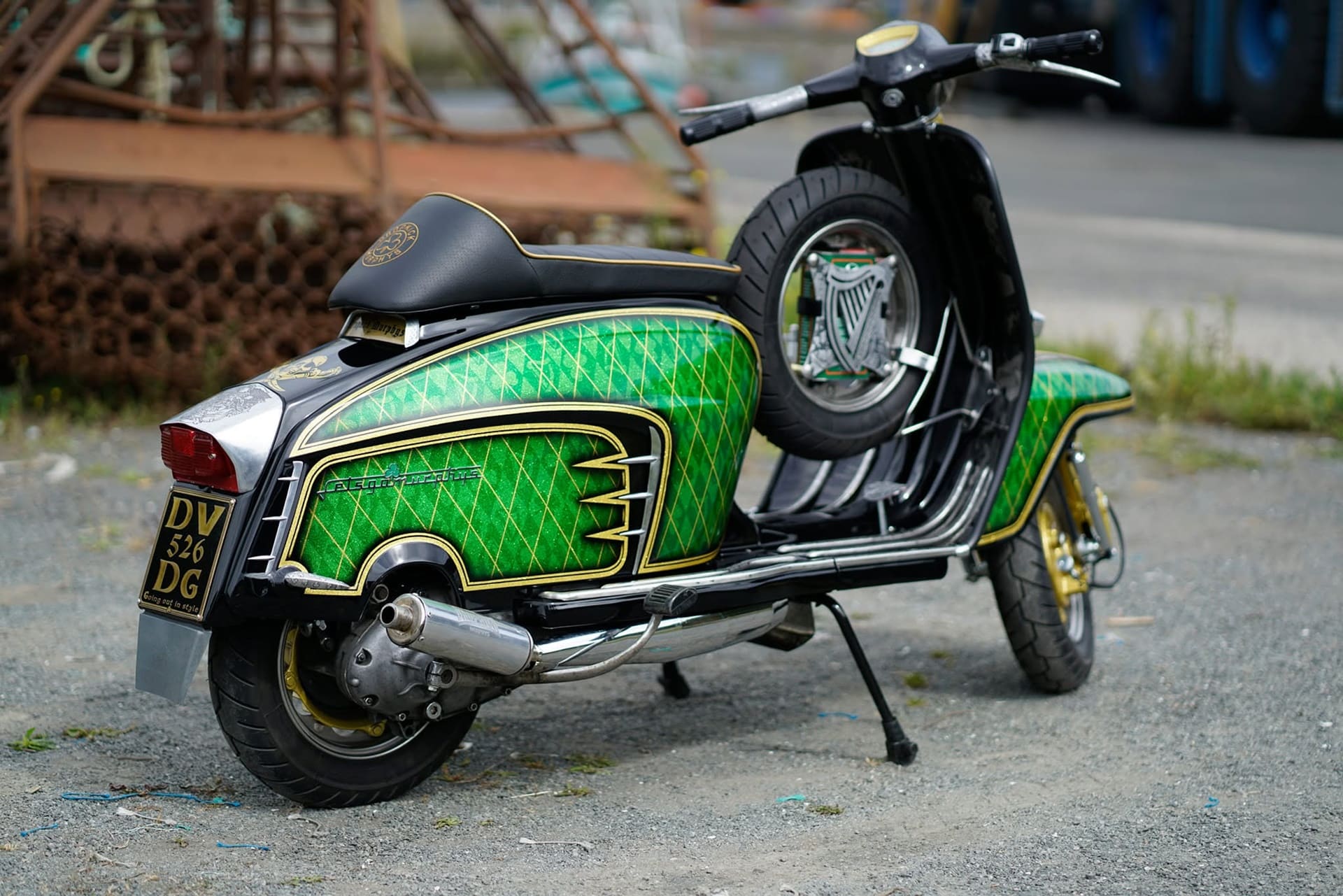 Lambretta Dropkick Murphys: when motor, music and art come together in the same personal project