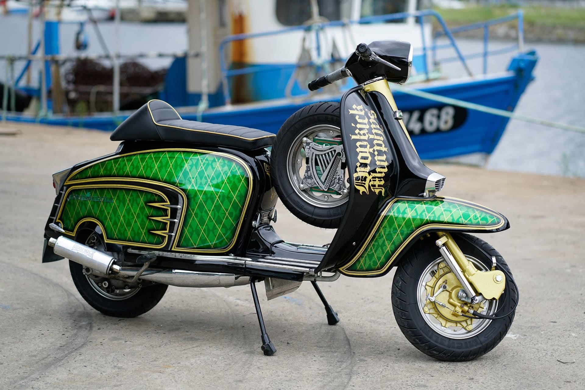Lambretta Dropkick Murphys: cuando en un mismo proyecto personal confluyen motor, música y arte