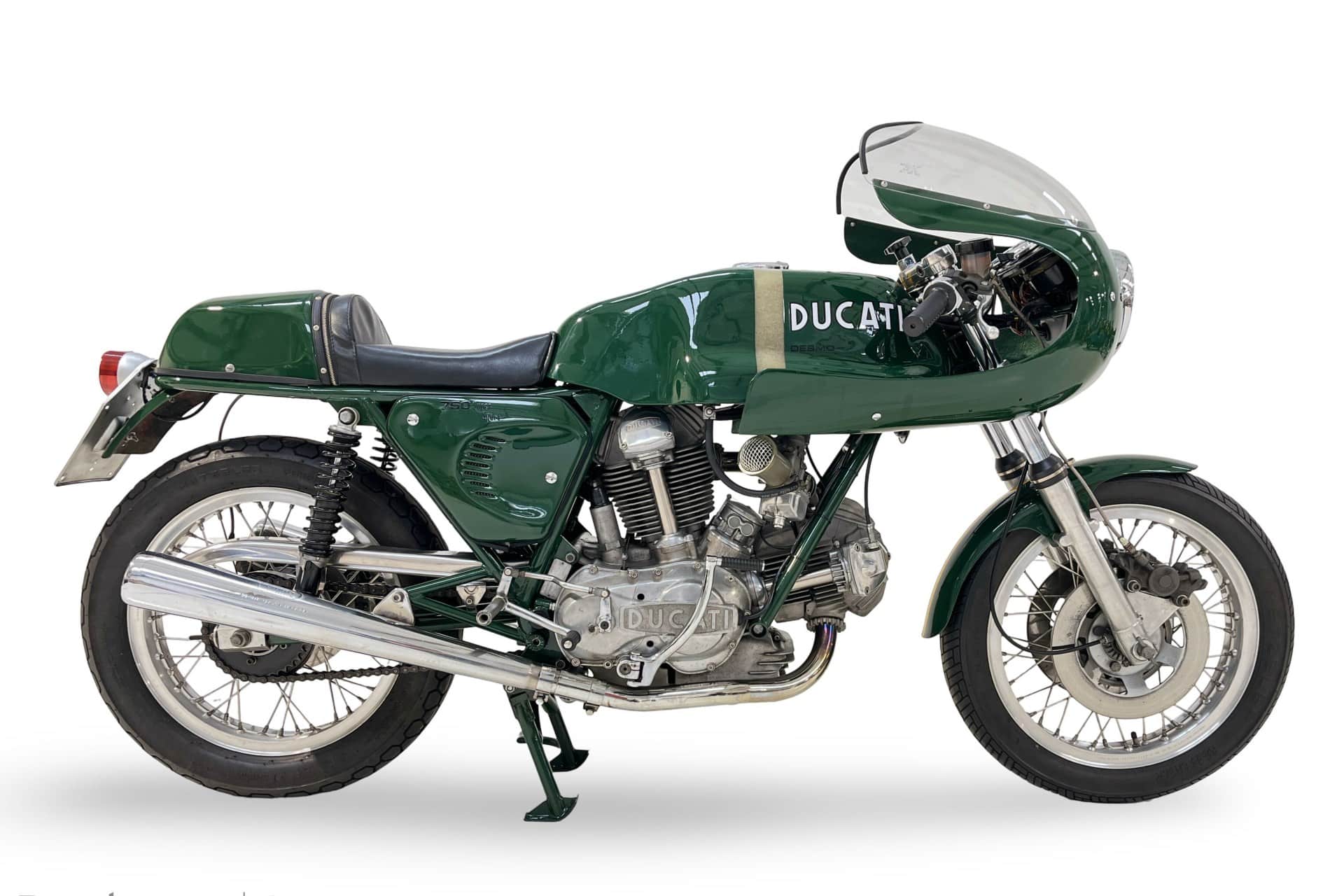 Ducati 750-SS British Green