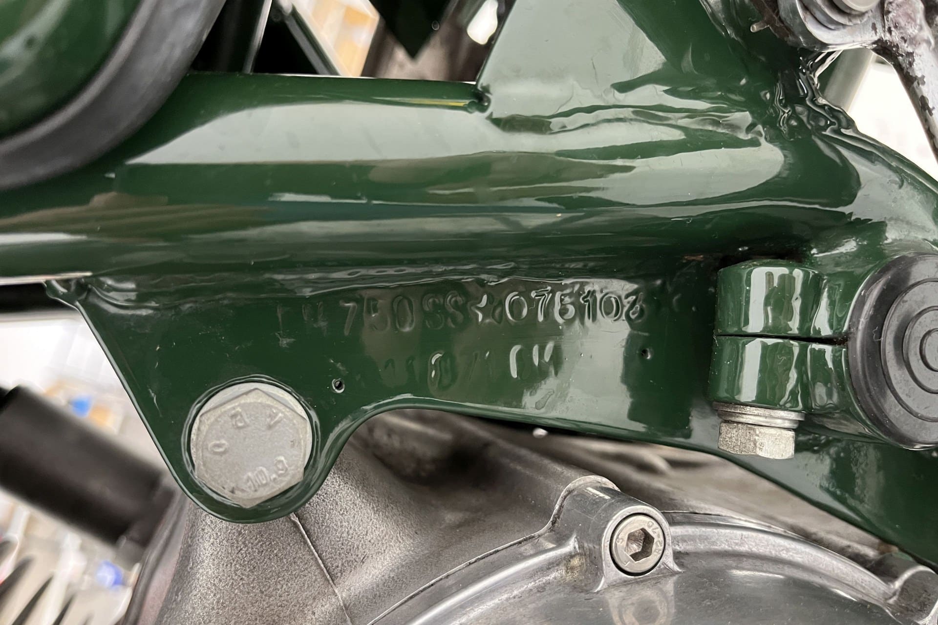 Ducati 750-SS British Green
