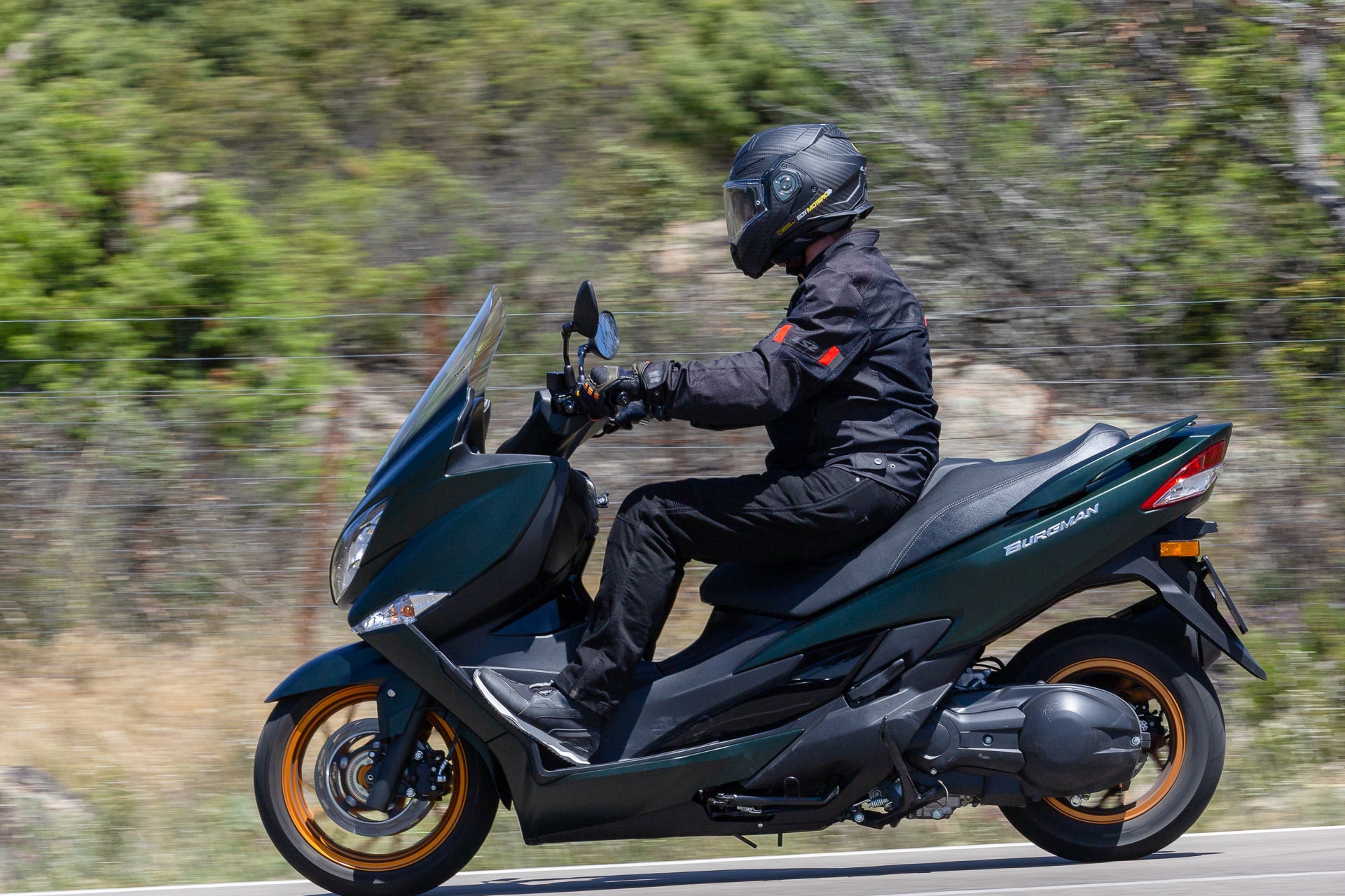 Test Suzuki Burgman 400