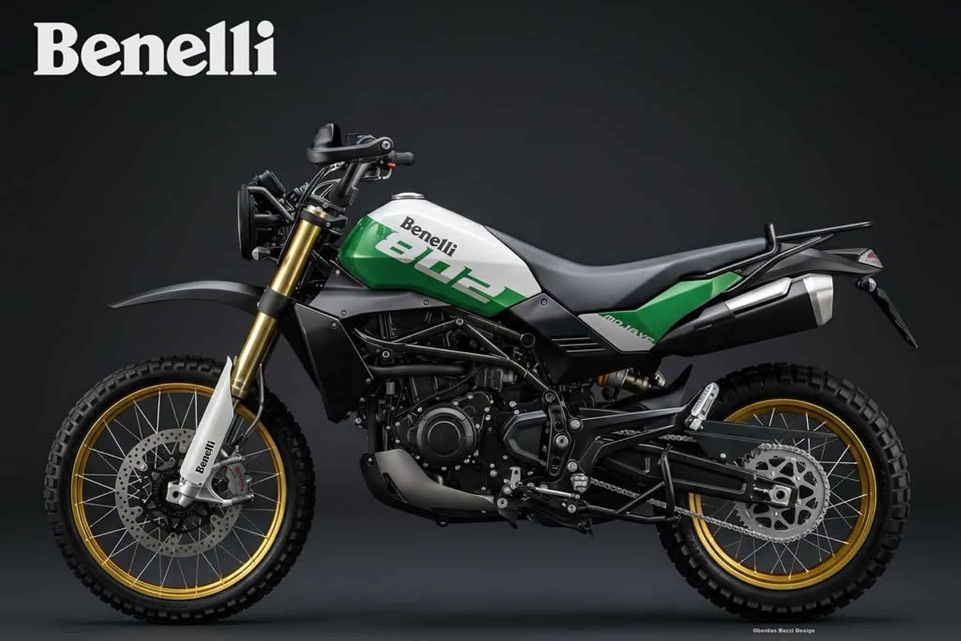 802 Mojave: The Benelli that everyone is waiting for and Oberdan Bezzi has versioned it in render form