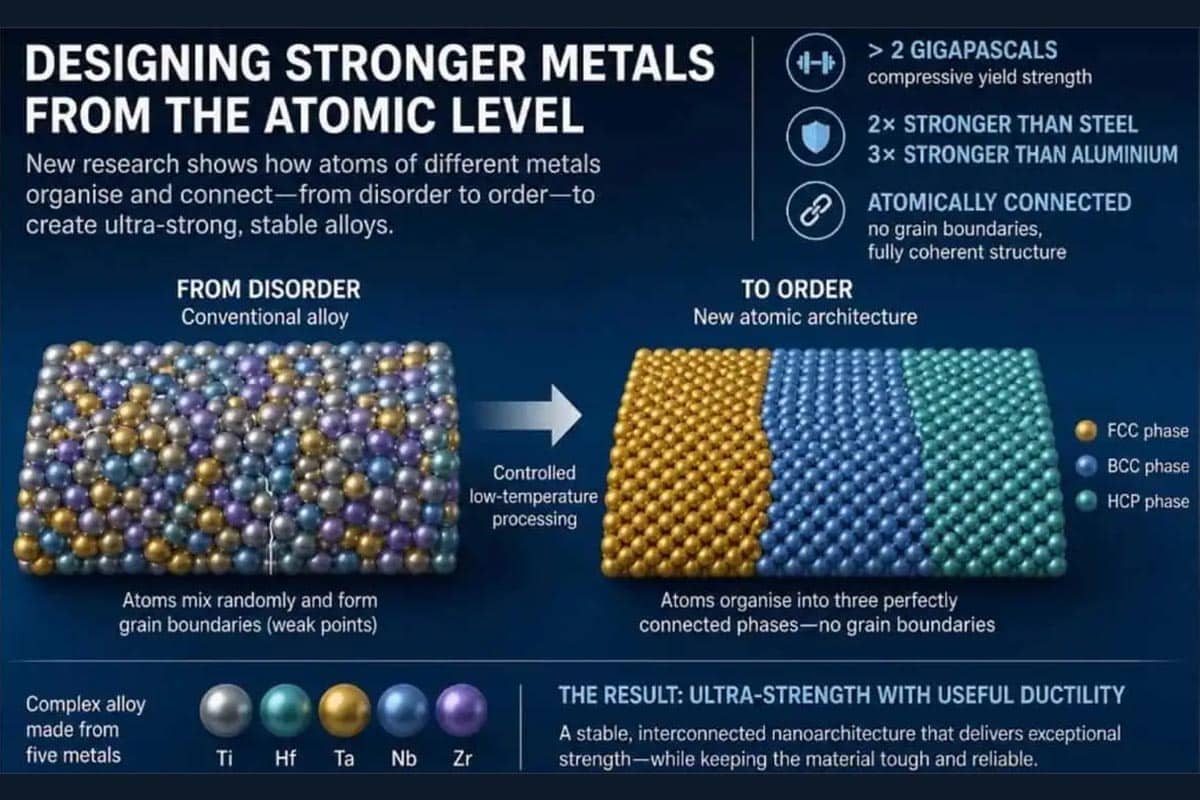 The secret is not only in the materials, but also in how they are organized at the atomic level.