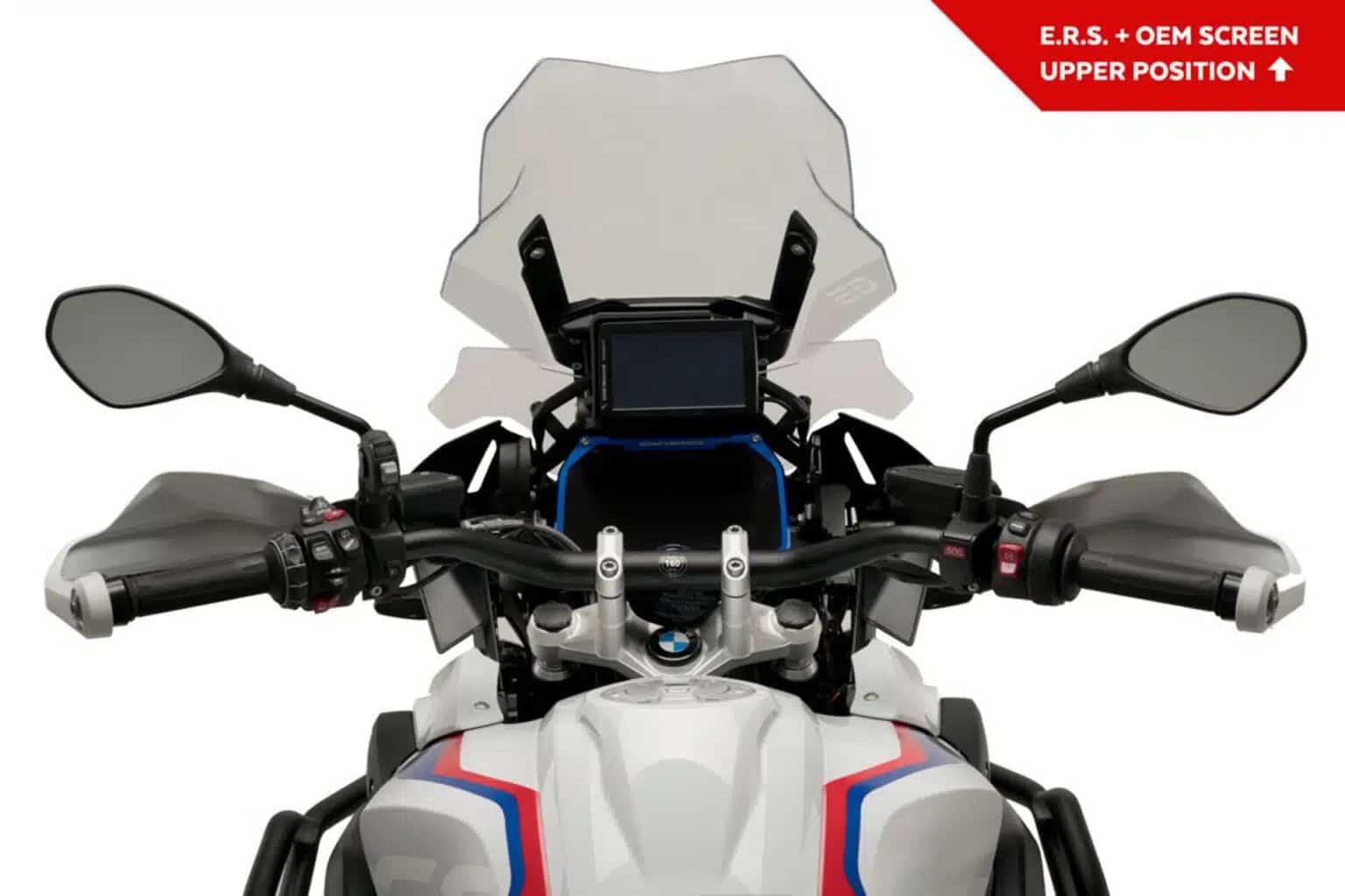 Magnifying glass windshield