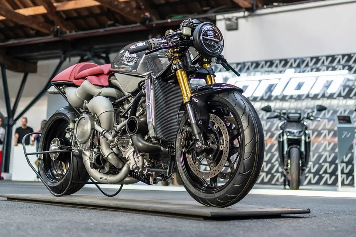 Veloce Motorcycles presents Aperion, its first naked neo retro model with a “2T X8 engine”, 1,000 cc and 280 HP of power