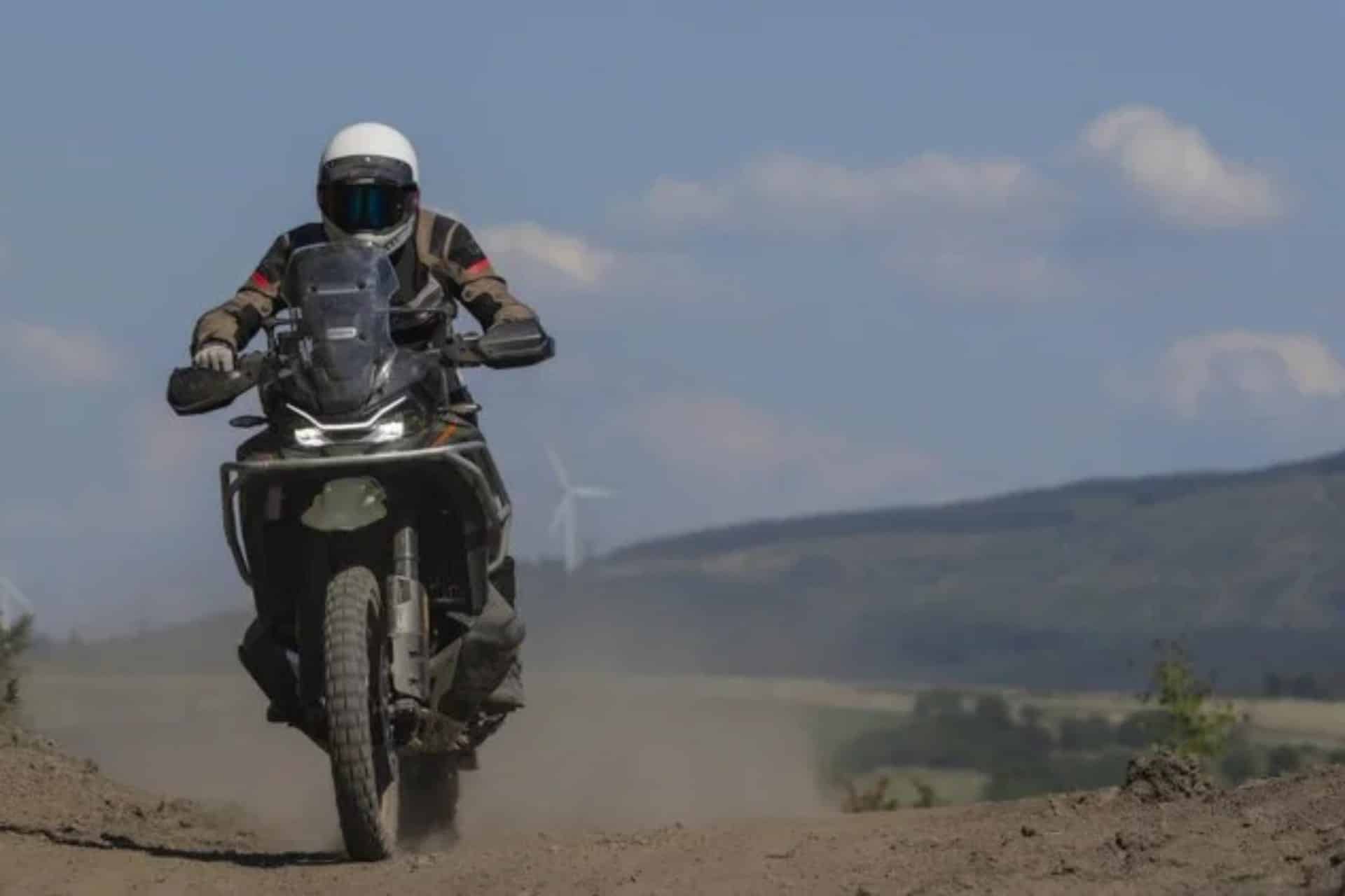 Hot summer on the motorcycle