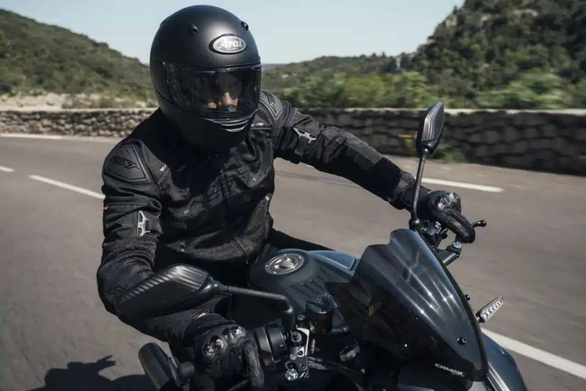 Hot summer on the motorcycle