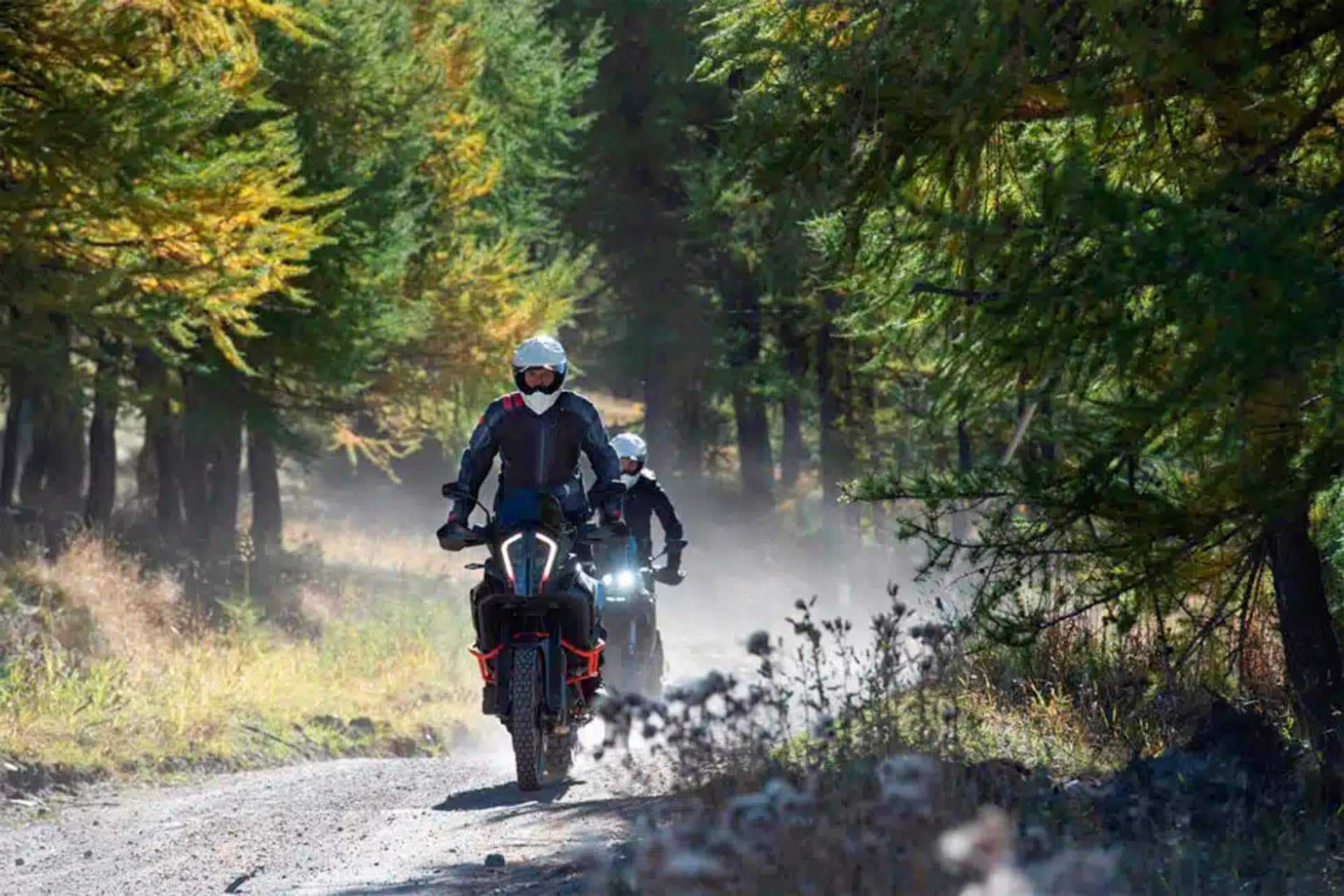 Hot summer on the motorcycle