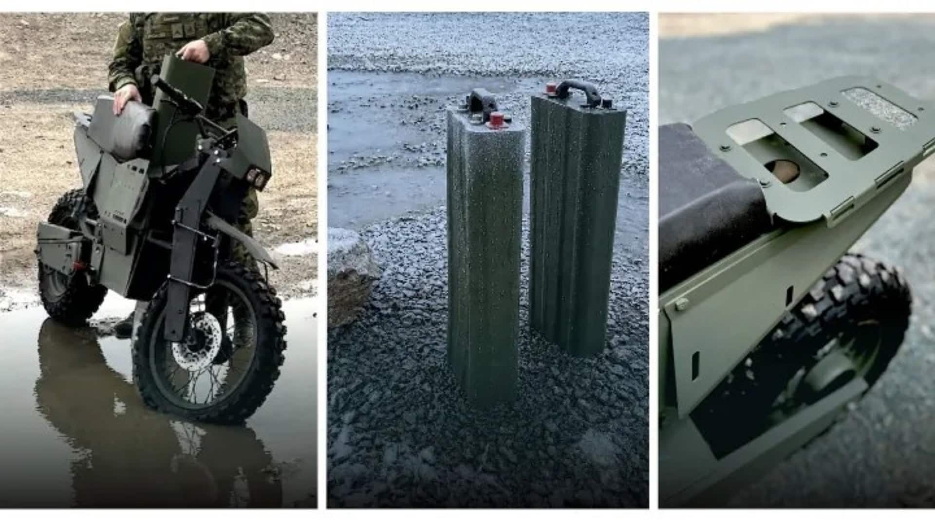 NorthForge Dispatch tactical electric motorcycle