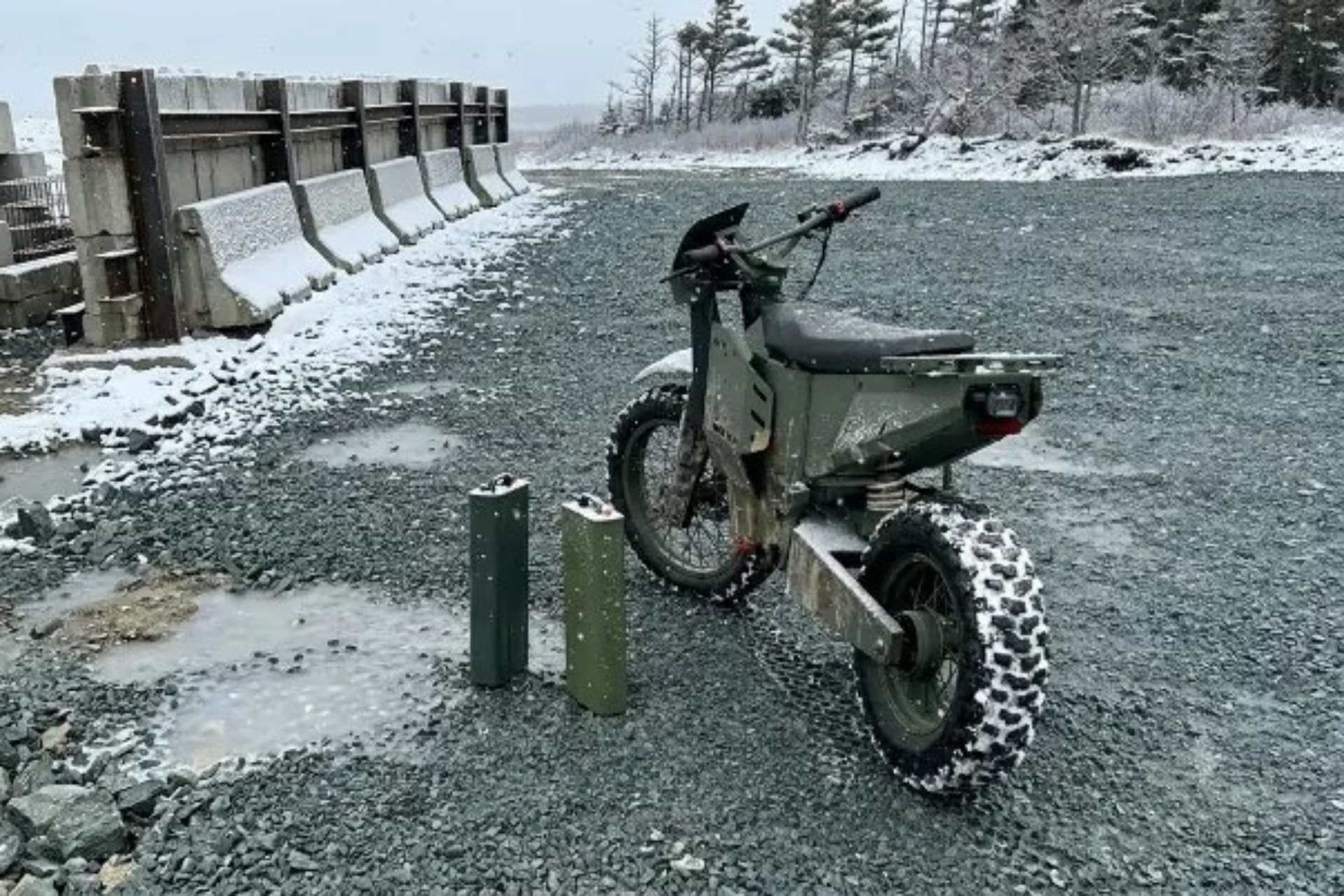 NorthForge Dispatch tactical electric motorcycle