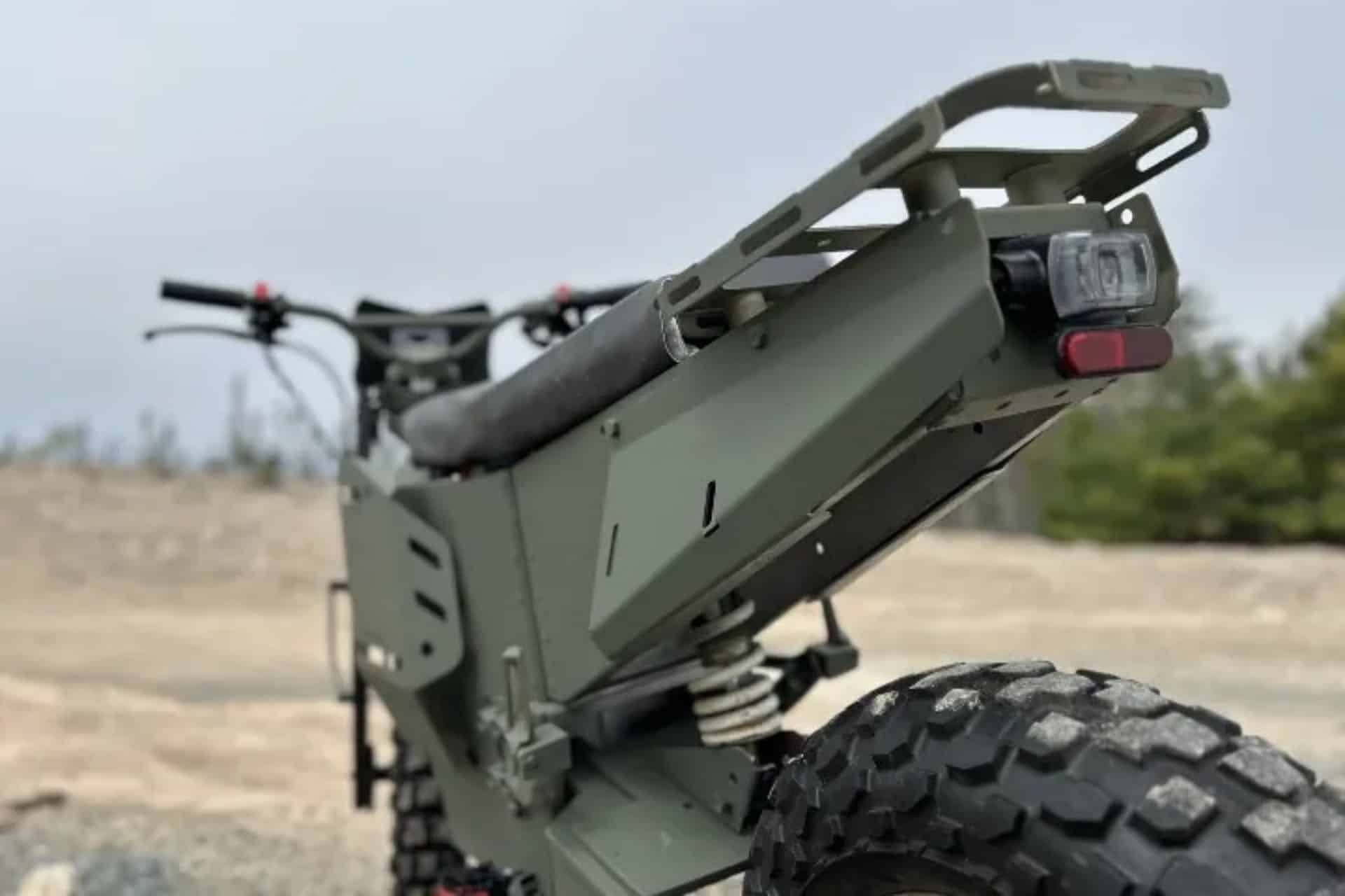NorthForge Dispatch tactical electric motorcycle