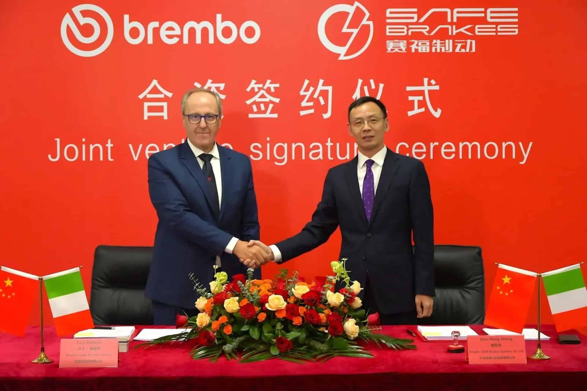 Brembo se asocia con Ningbo safe Brakes Systems para la fabricación de sistemas ABS destinados al mercado indio
