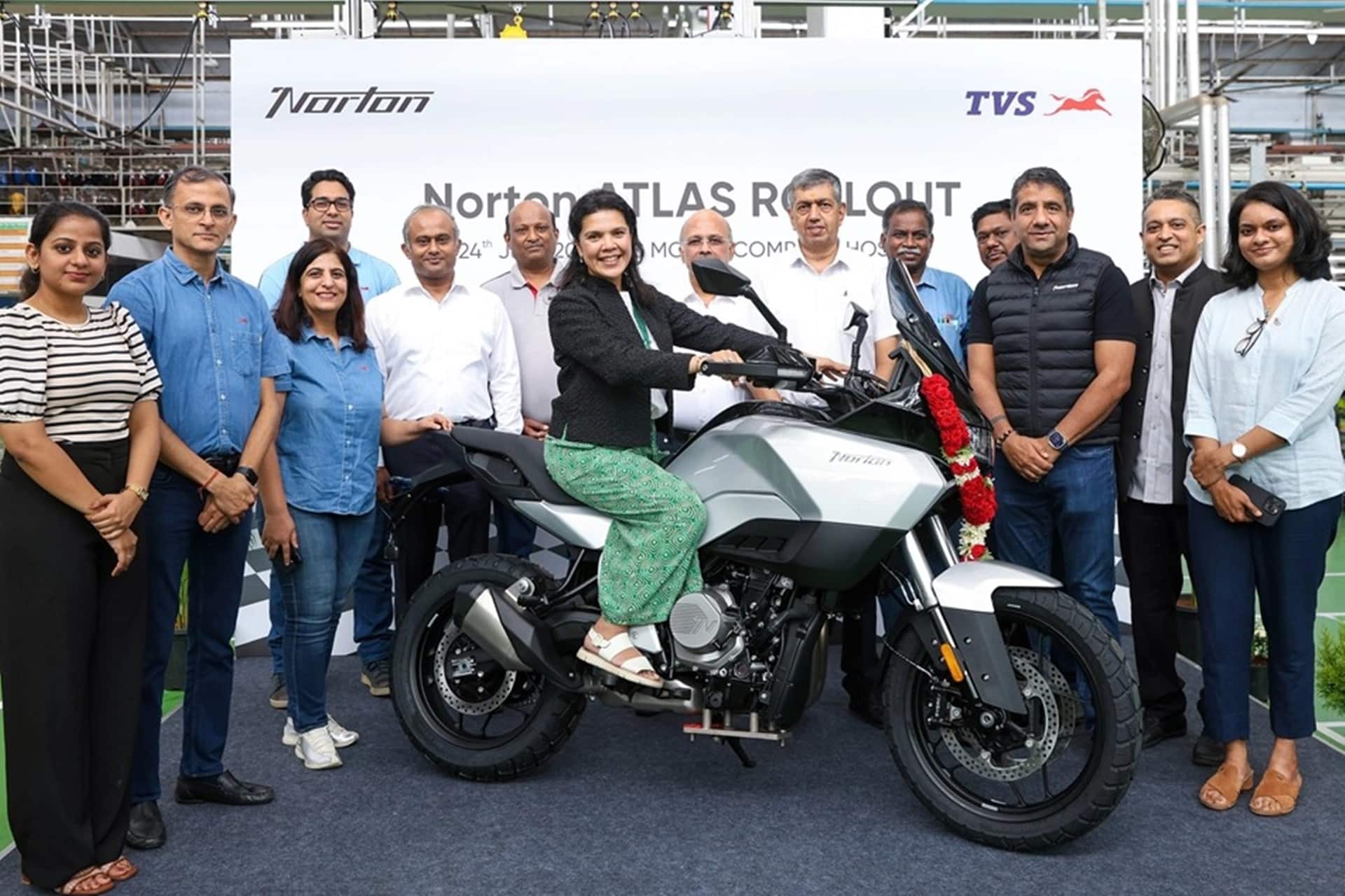 Production of the new Norton Atlas begins