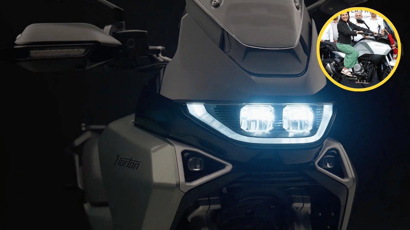 Norton Atlas 585: the British trail bike with a twin-cylinder engine is now manufactured