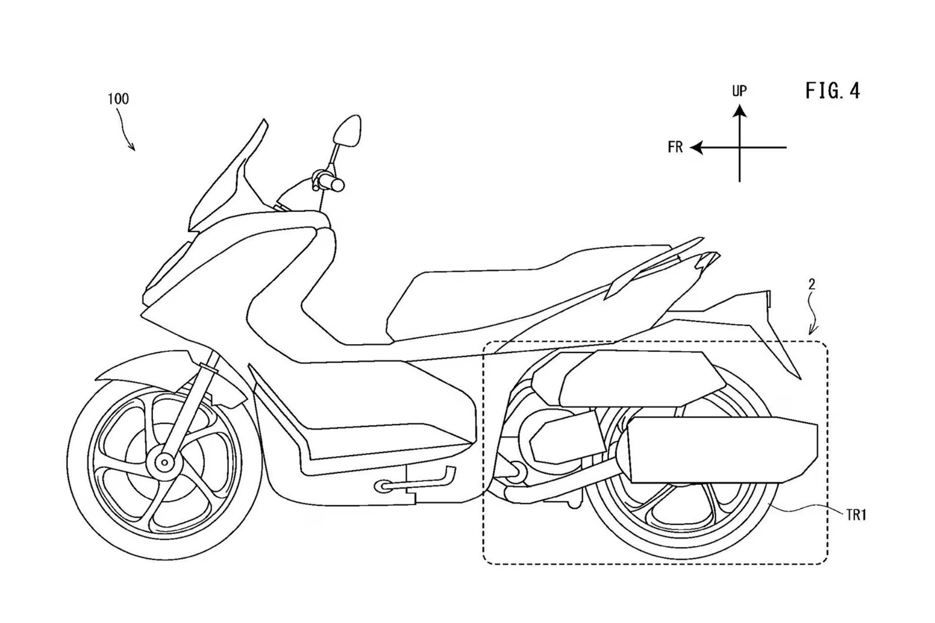 Yamaha Proto HEV future hybrid scooter