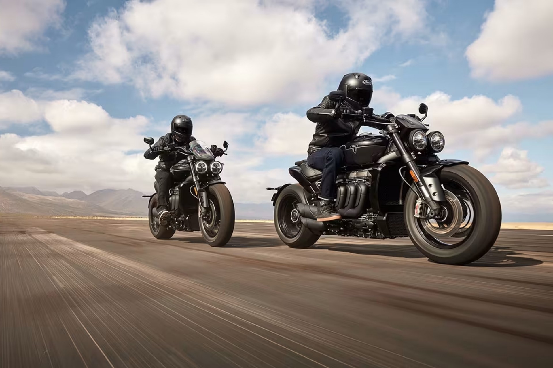 Triumph Rocket III advertisement