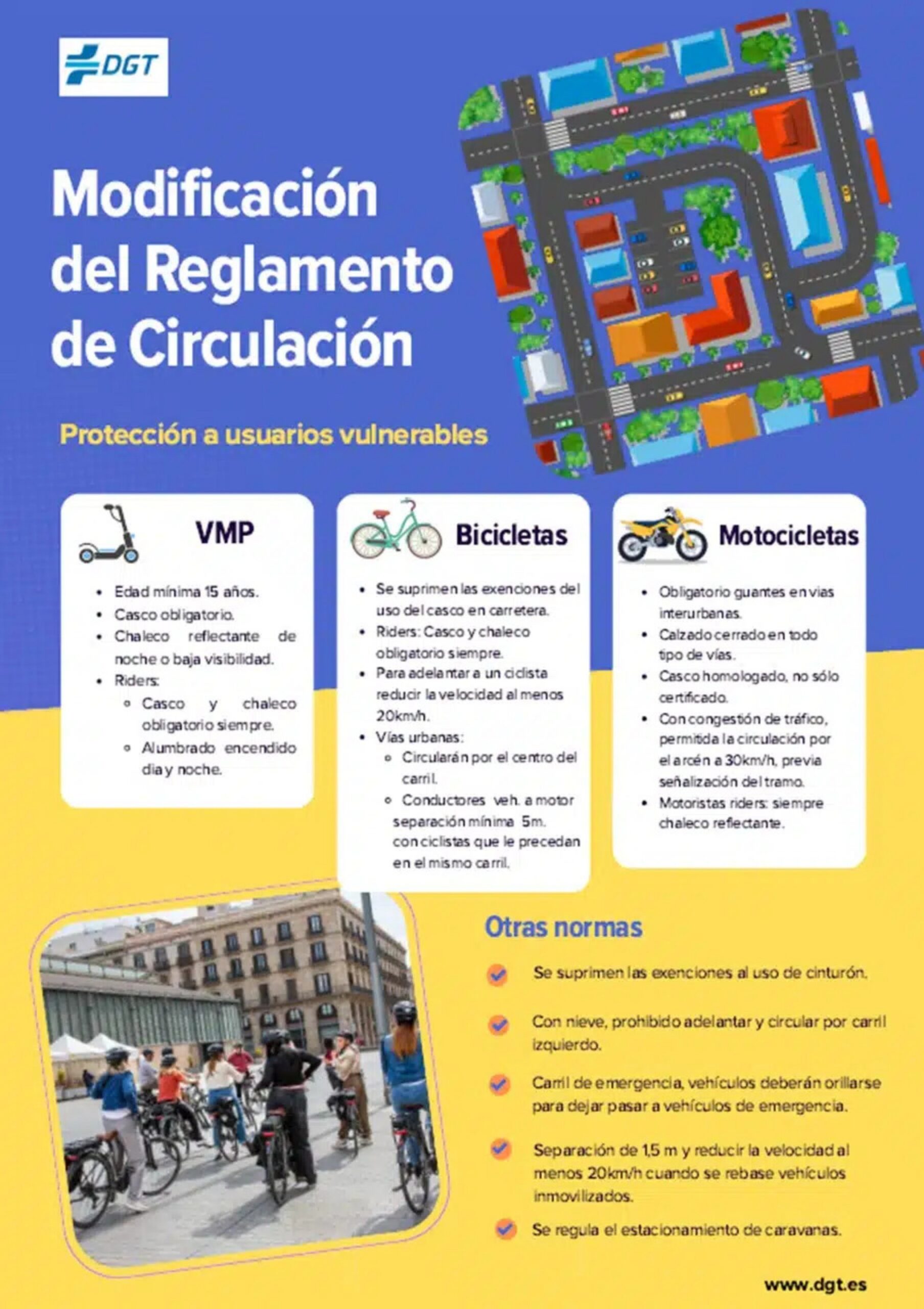 DGT new Motosharing Passenger Regulation