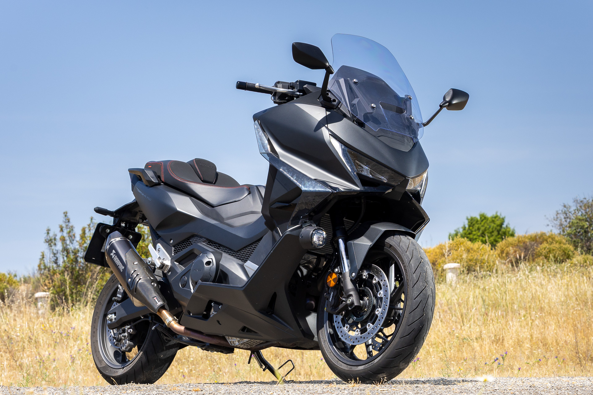 Photos: Honda Forza 750 test