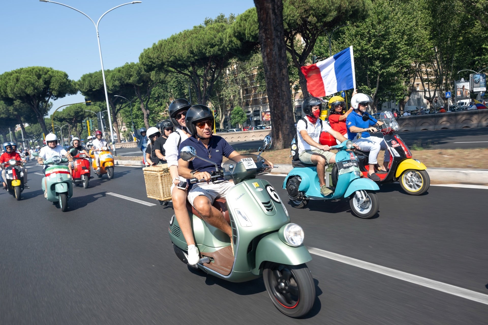 “Vespa roma 2026 - 80 years of an icon” becomes the brand's largest historical event