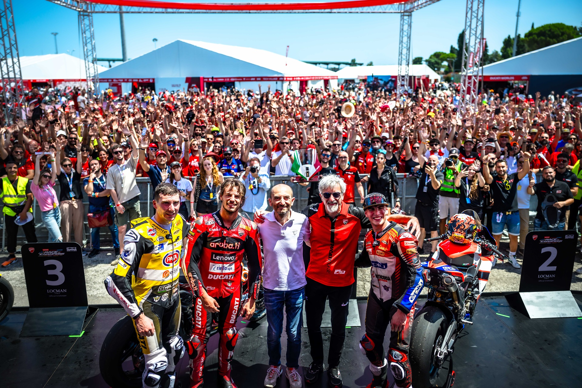 Nicolò Bulega wins the Lenovo Race Of Champions on the occasion of WDW 2026