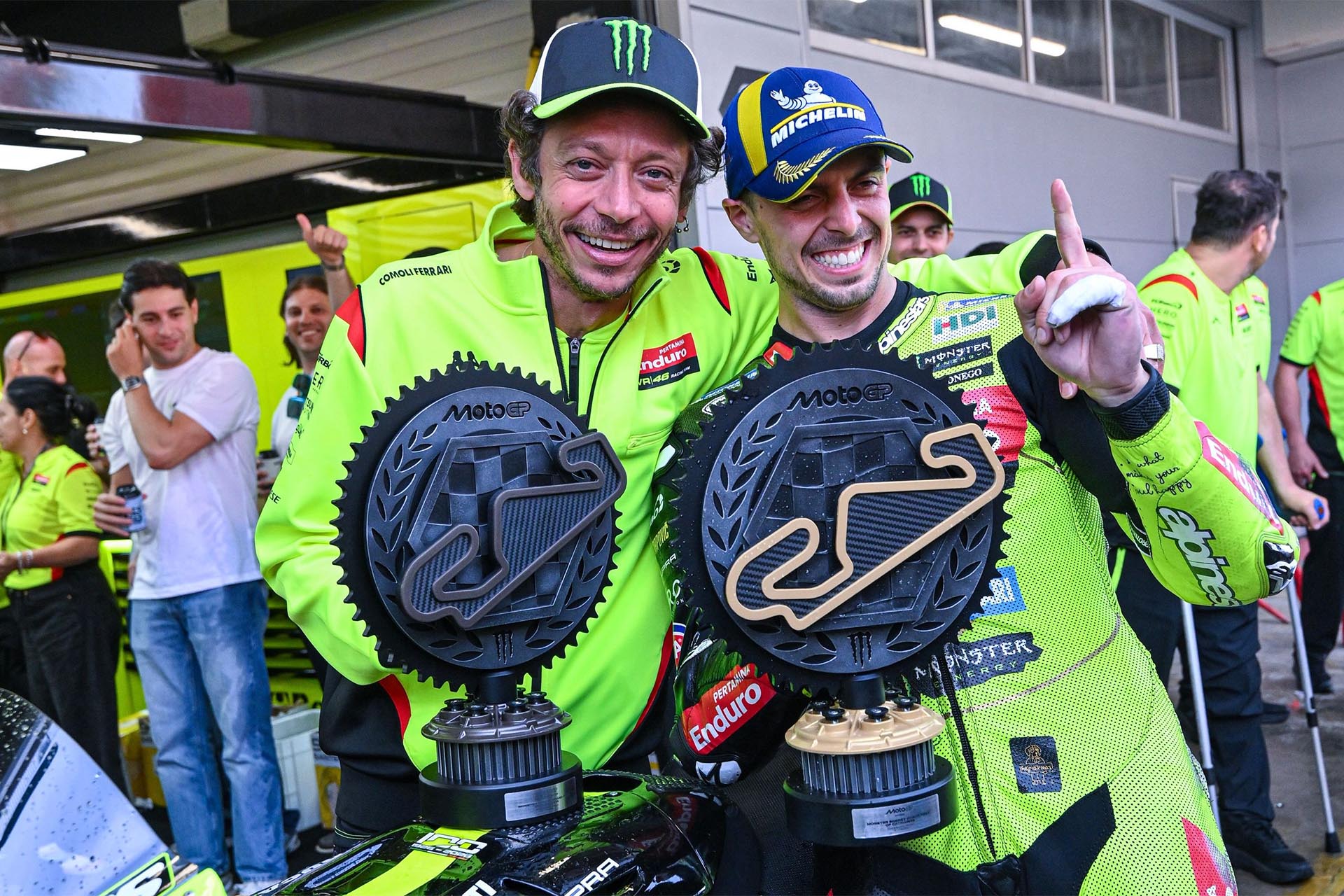 Di Giannantonio will leave the Valentino umbrella
