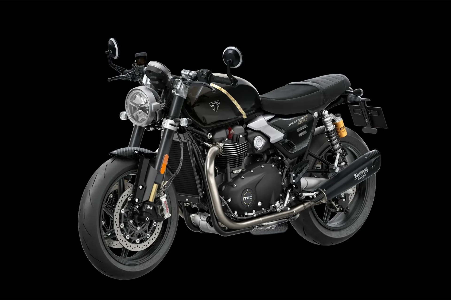 First details on the Speed Twin TFC that Triumph will launch in 2027