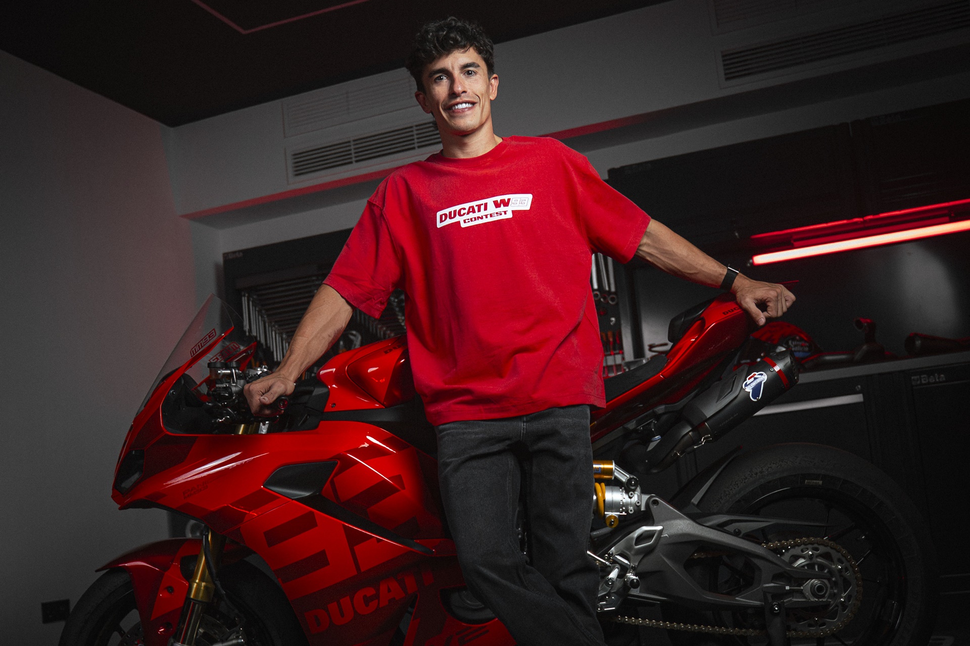 “Ducati W93 Contest 2026”: A Panigale V2 special edition Marc Márquez can be yours