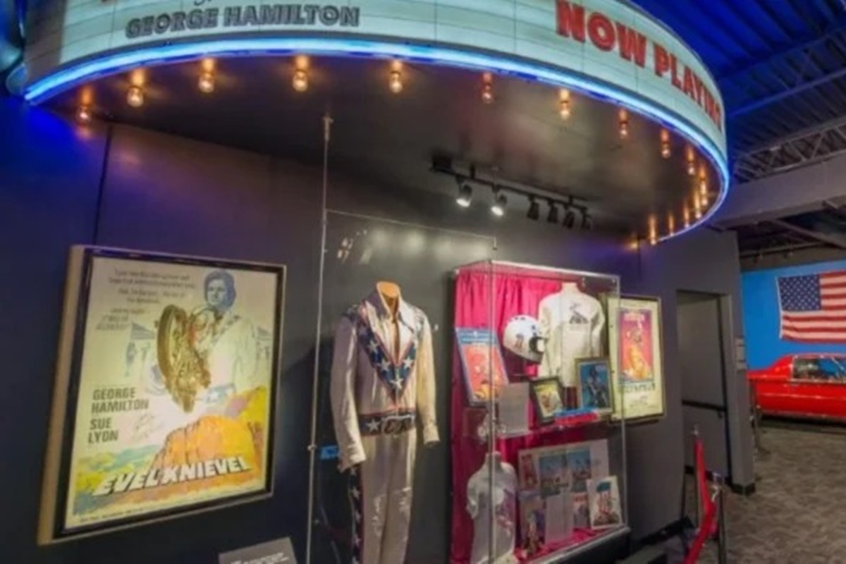 The Evel Knievel Experience, the official museum of the legendary stunt driver, opens its doors in Las Vegas