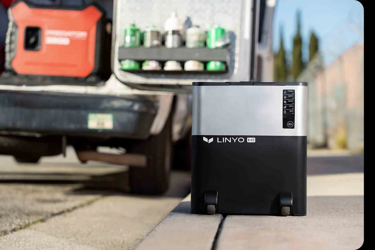 Linyo H1: Lava tu moto donde quieras, de manera inalámbrica y “ecofriendly”