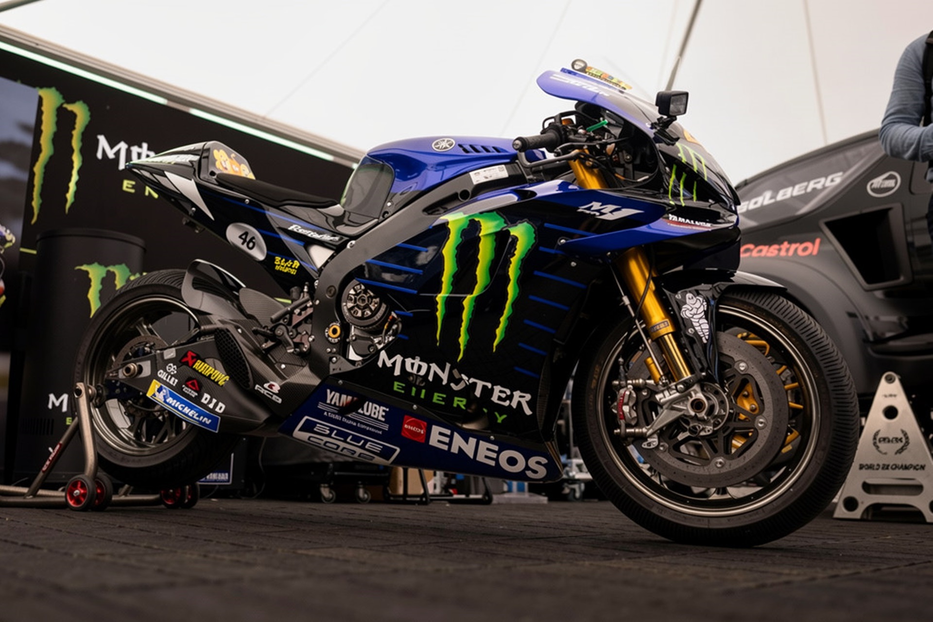 Valentino Rossi returns to ride his Yamaha YZR-M1 at Goodwood Festival 2026