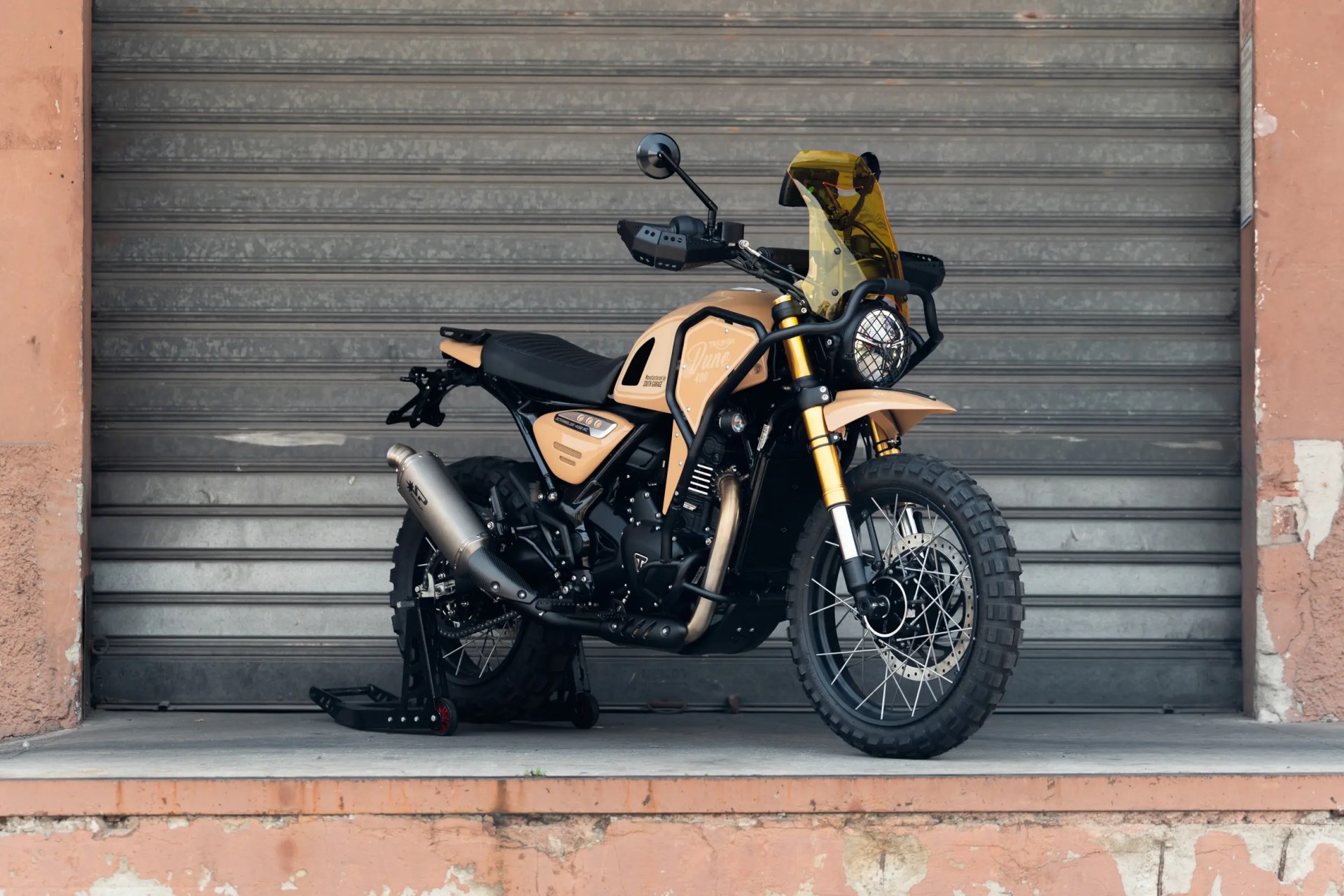 Triumph Scrambler 400 XC by South Garage