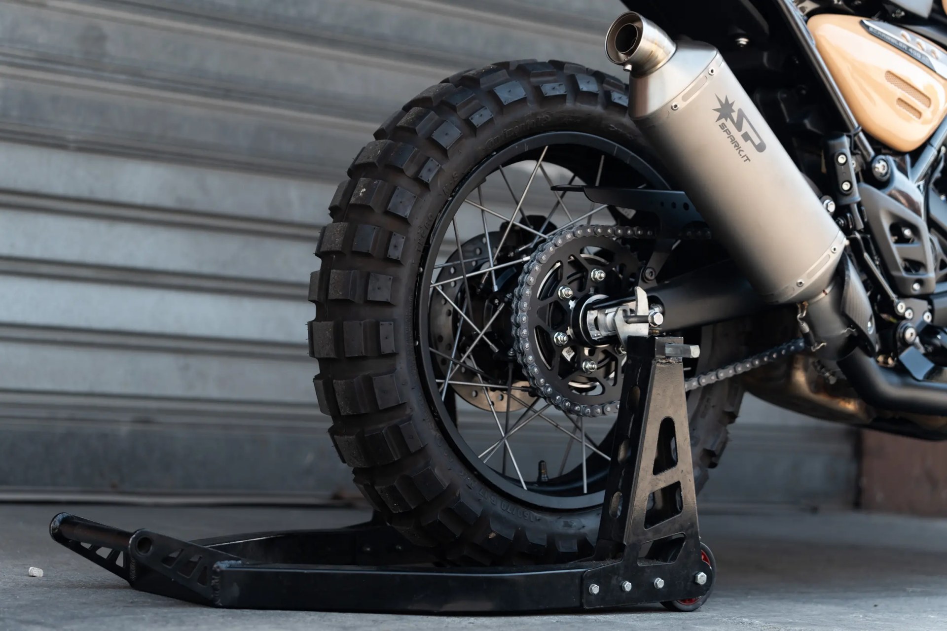 Triumph Scrambler 400 XC by South Garage