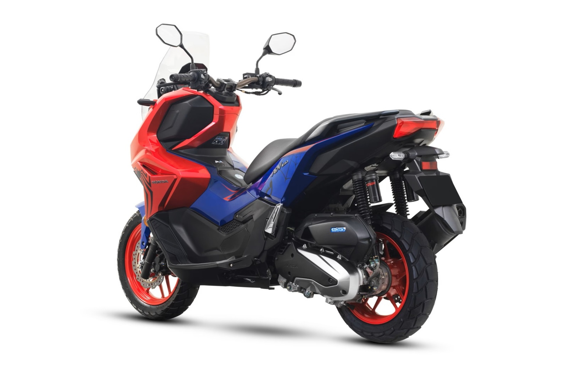 Honda turns the ADV160 into Spider-Man's scooter: can you imagine an ADV350 like that in Spain?