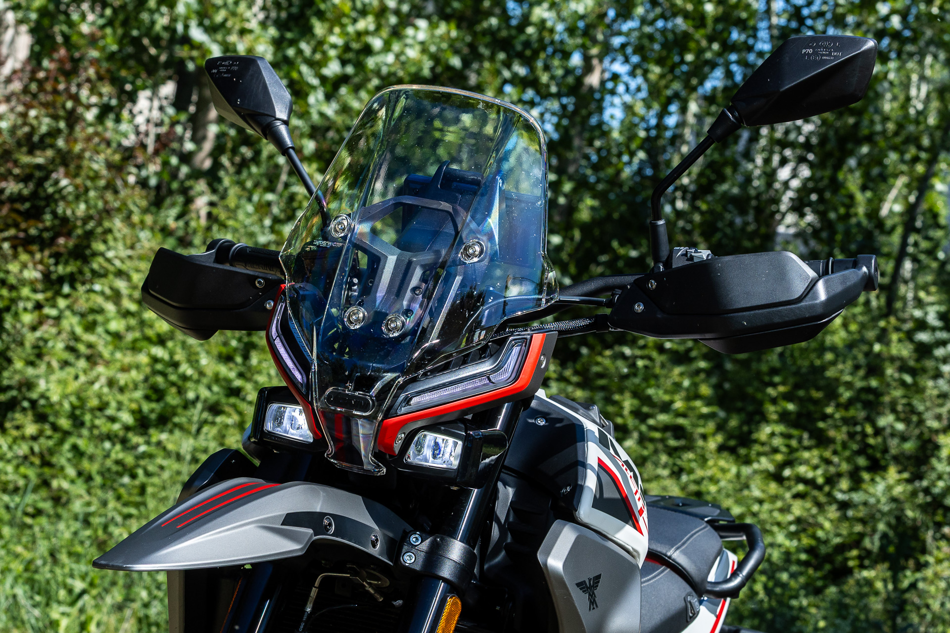 Test Motorcycle Morini Alltrhike 450