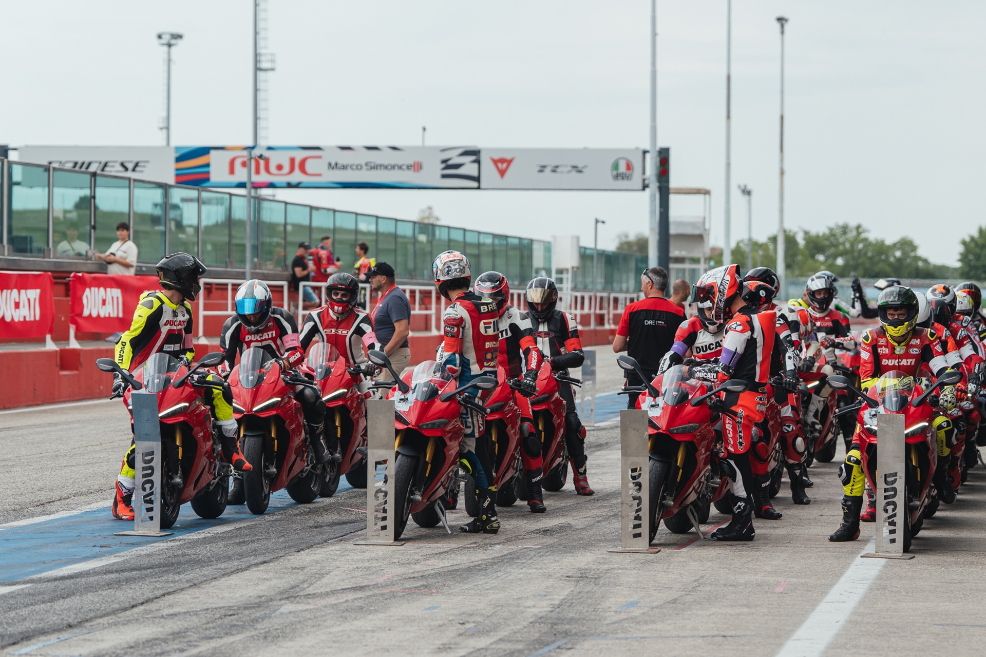 Ducati turns Misano into its most exclusive riding school with the new Panigale V4 R