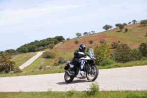 Honda Transalp E-Clutch Test