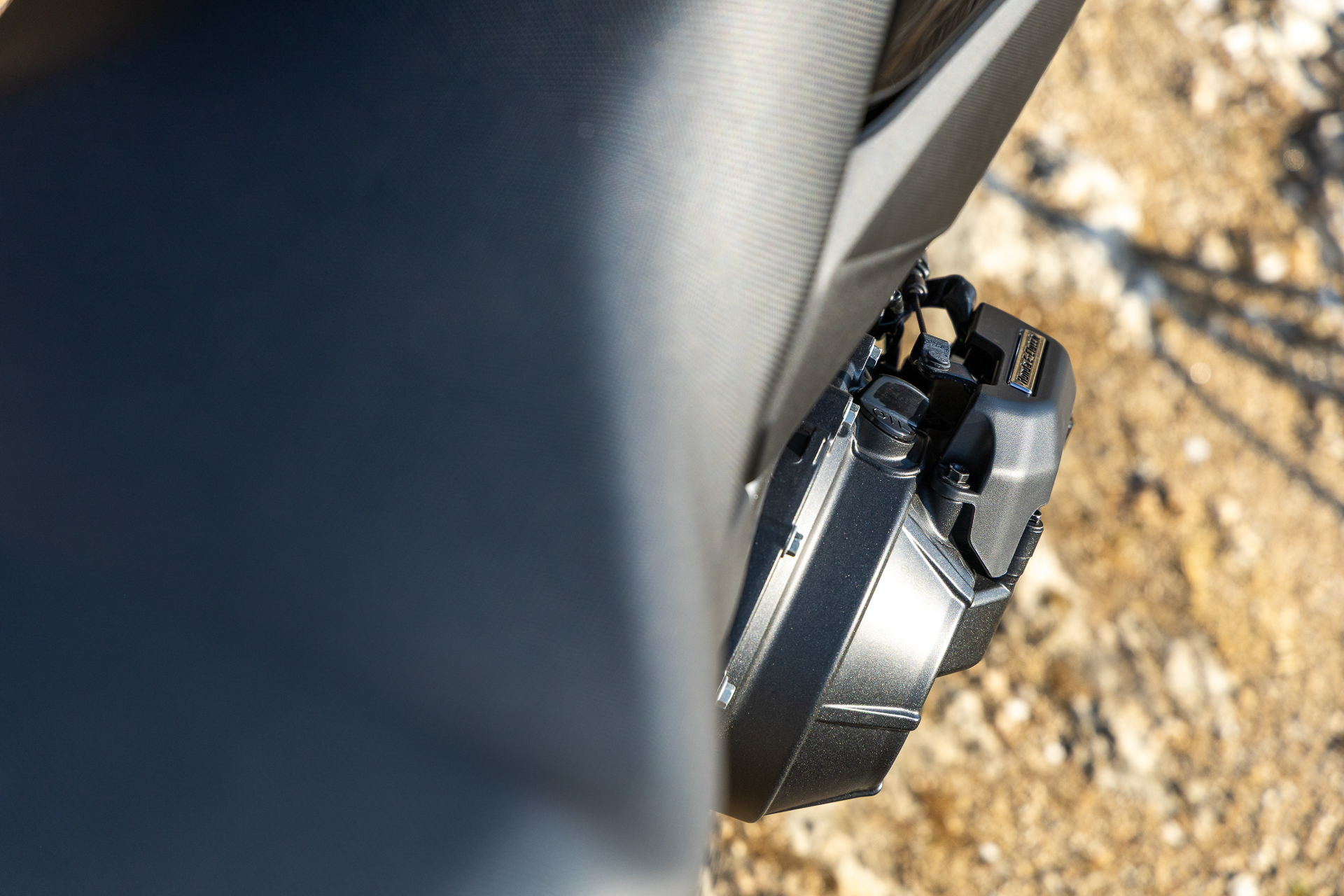 Honda NX500 E-Clutch Test