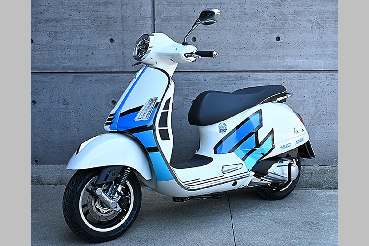 New “Double Tone” wheel for Vespa GTS 310: More performance without compromising reliability