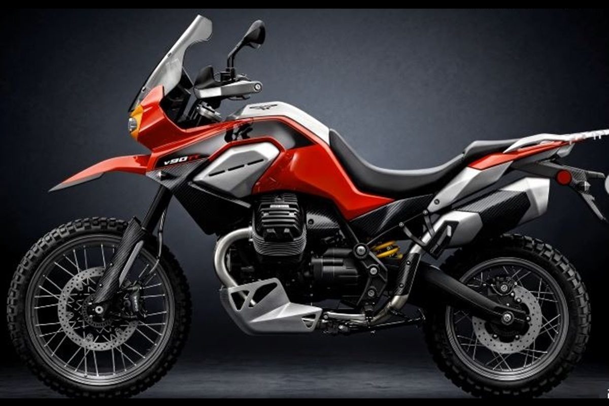 Oberdan Bezzi presents the V90 TT, the truly off-road alternative that Moto Guzzi does not dare to develop