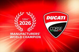 Ducati celebrates winning its 22nd Constructors' title in the WSBK