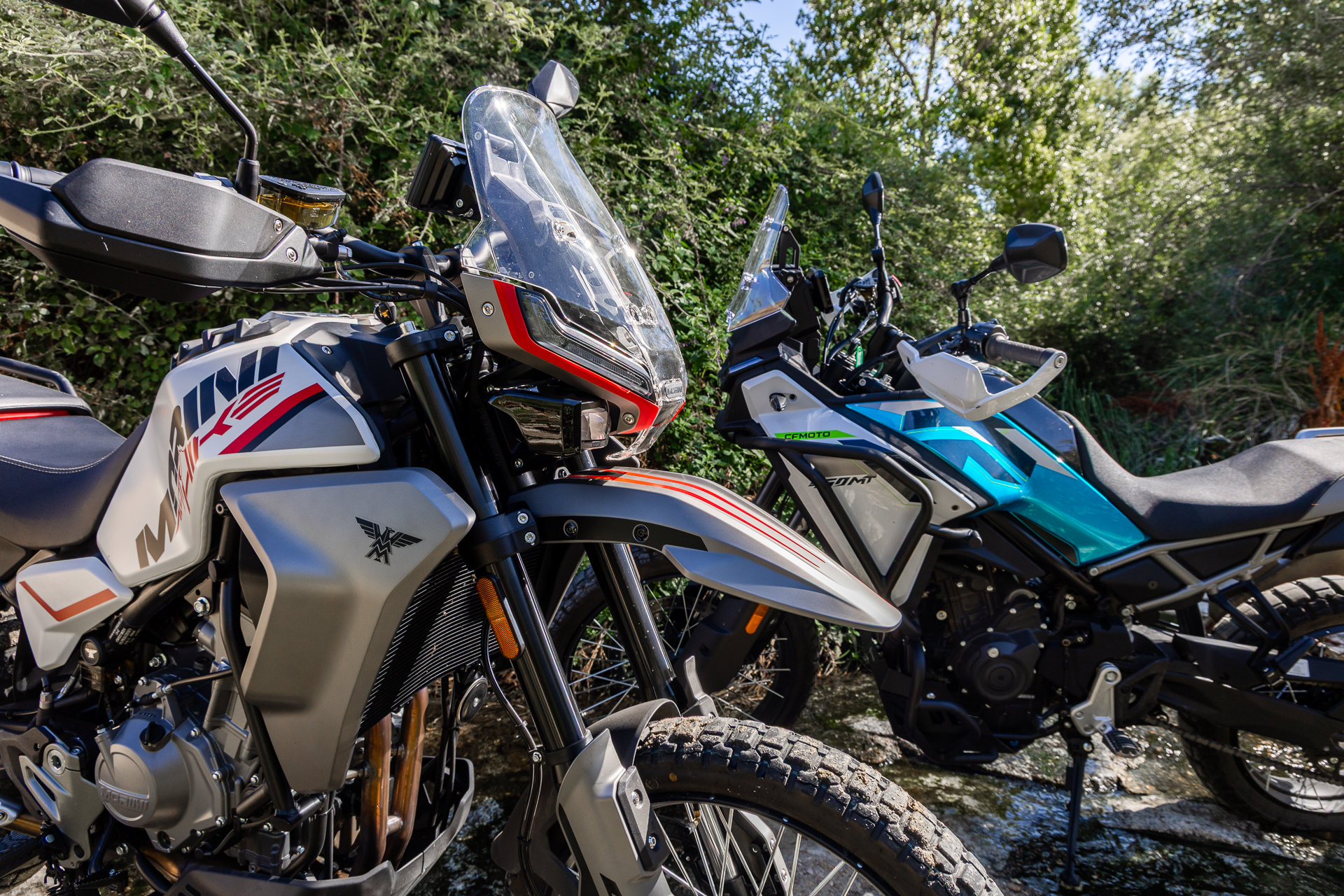 Comparison: Moto Morini Alltrhike 450 Vs CFMOTO 450MT