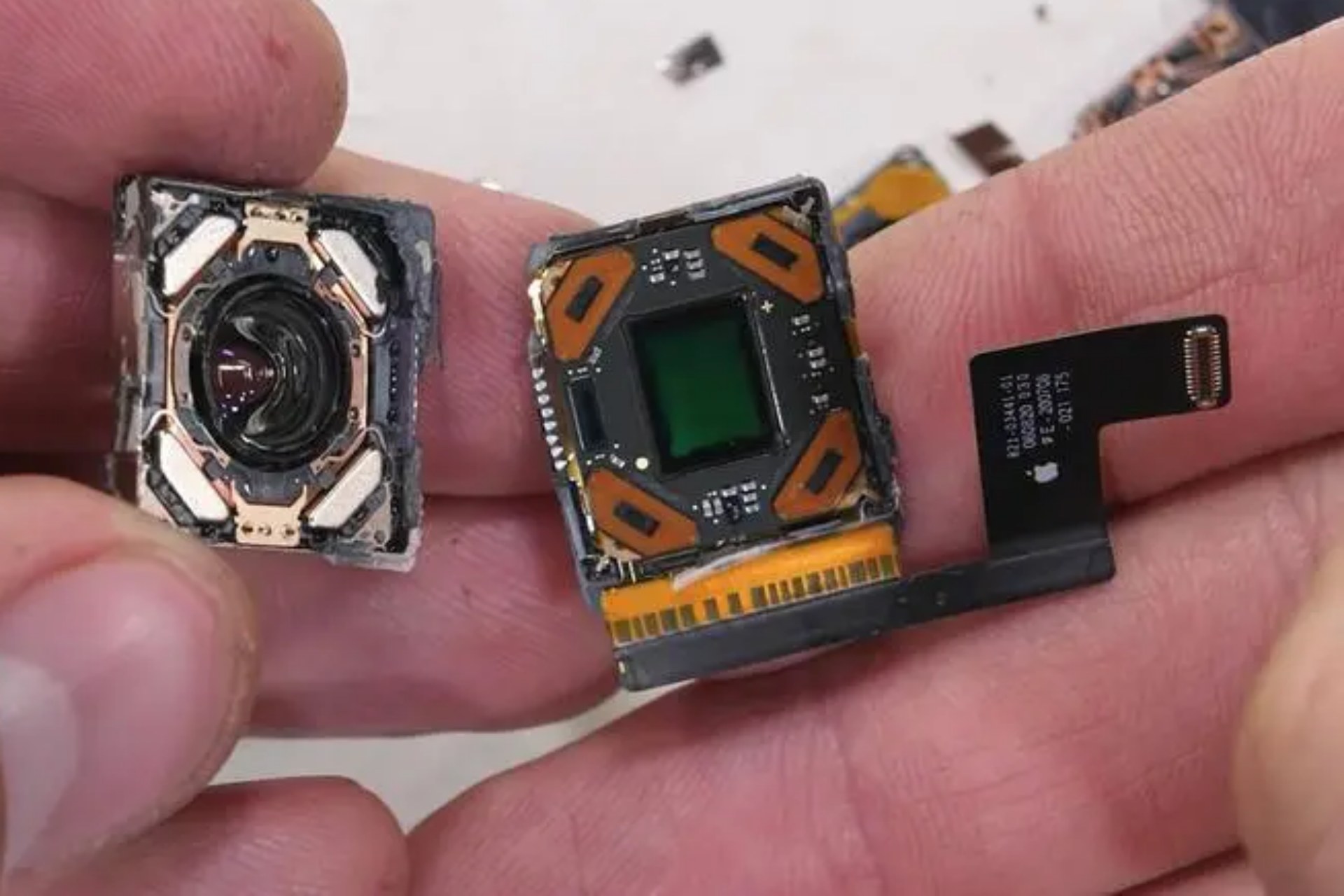 Smartphone camera damage