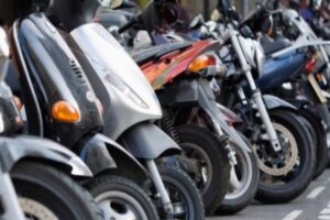 Spain motorcycle park