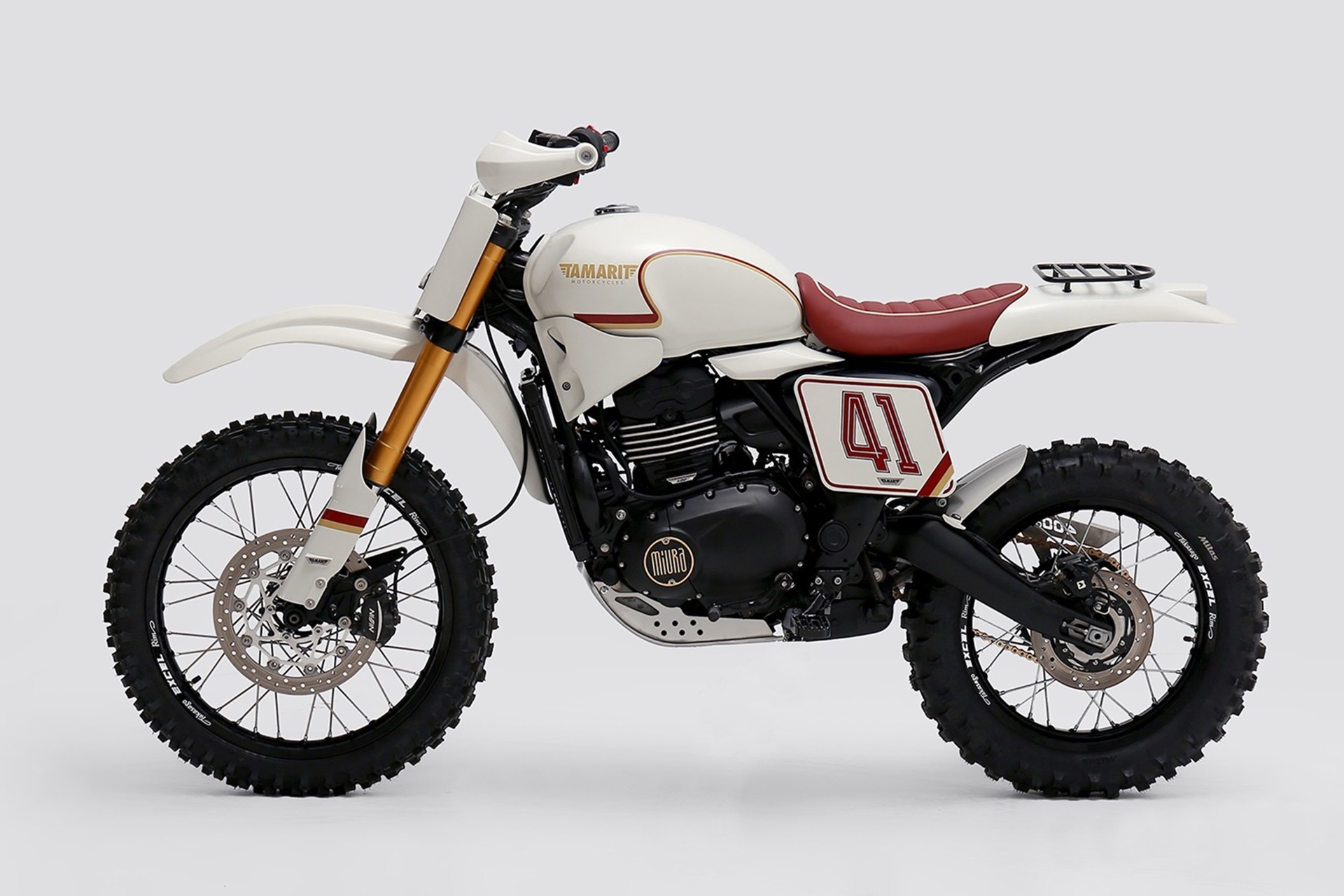 Tamarit Motorcycles presents “Miura”, the radical off-road machine with which Triumph Originals
