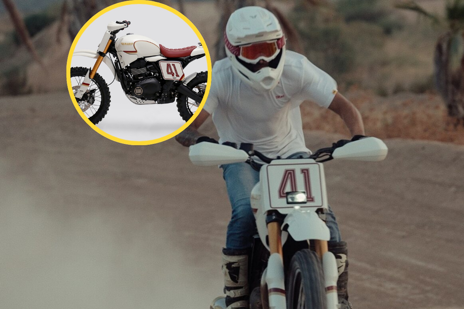 Tamarit Motorcycles se juega el triunfo con “Miura”: una Triumph Scrambler 400 XC transformada para competir