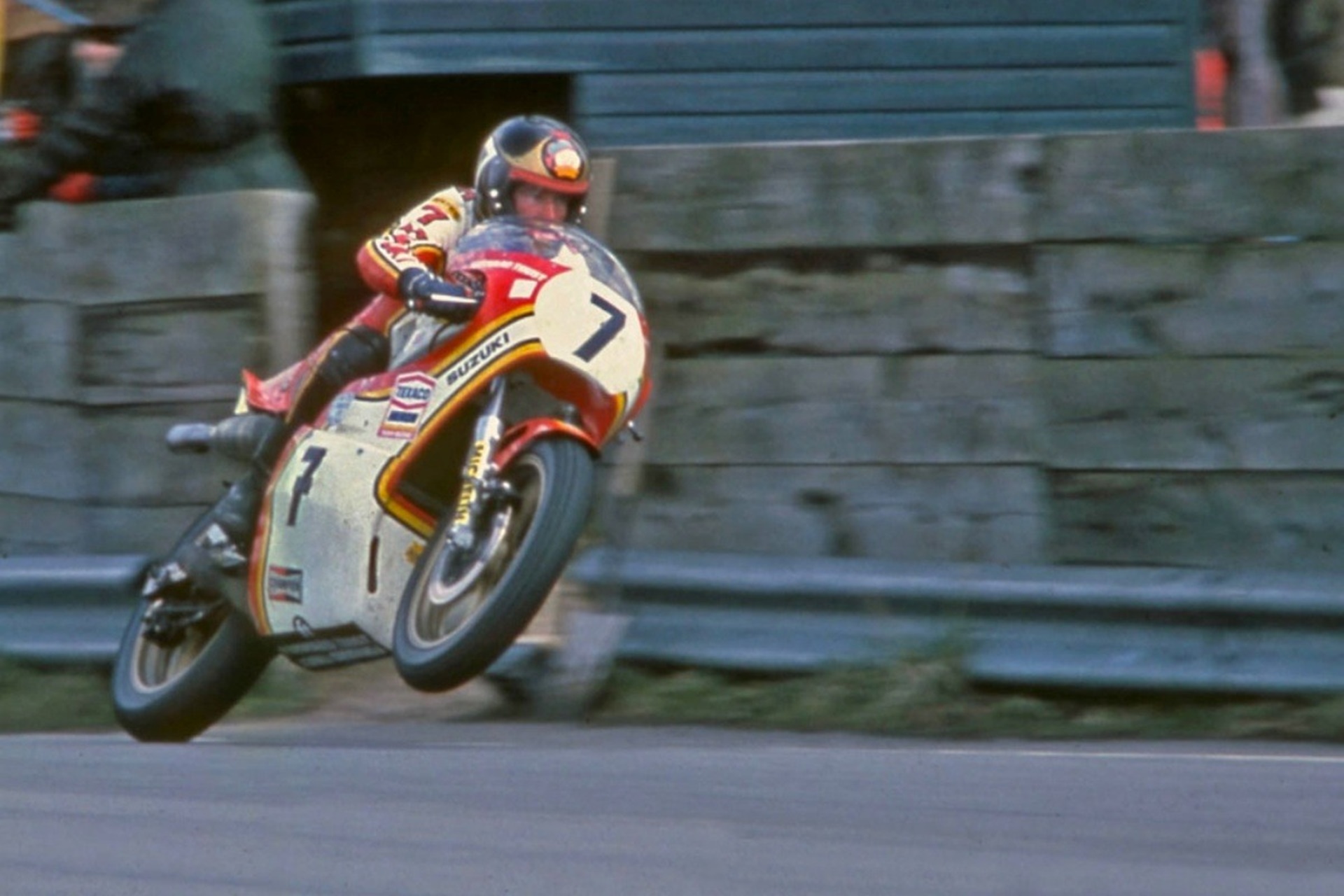 Barry Sheene, the British motorcycling legend, is inducted into the MotoGP Hall of Fame