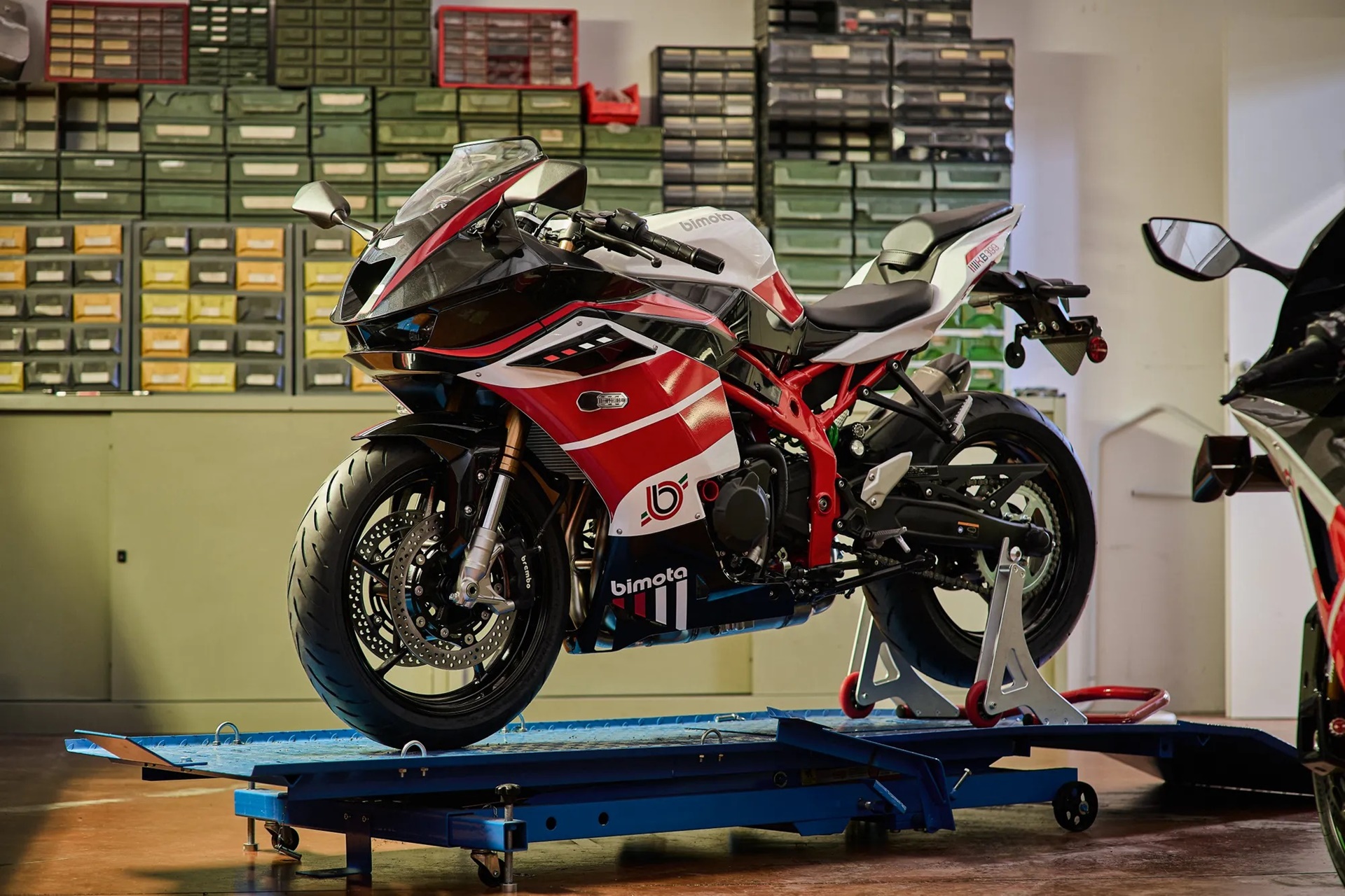 The Bimota KB399 range lands in the brand's official dealers