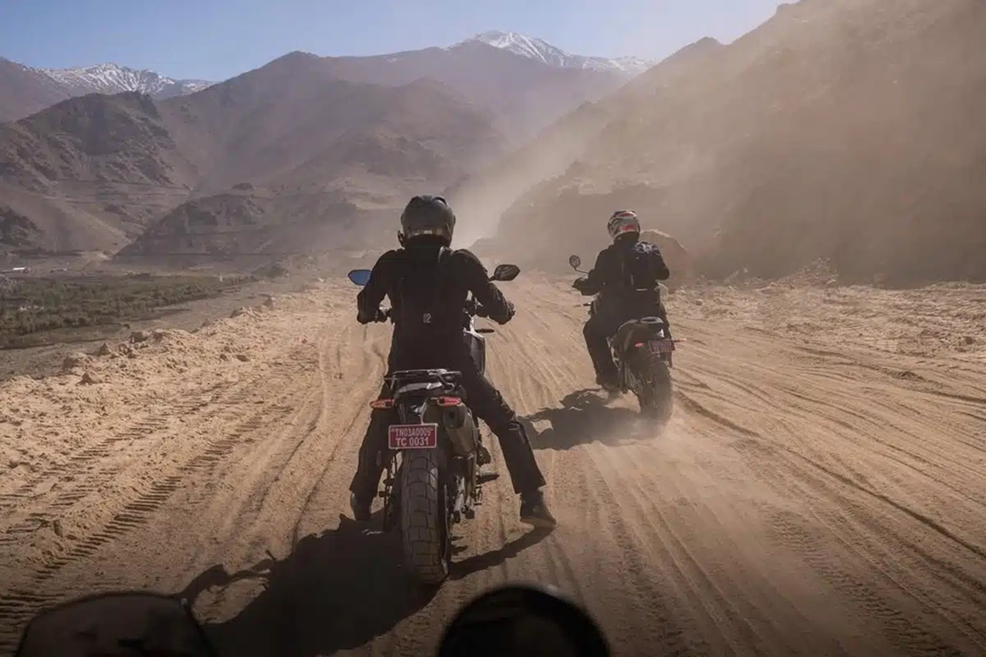 A Himalayan 750 almost ready for production is already rolling on European roads